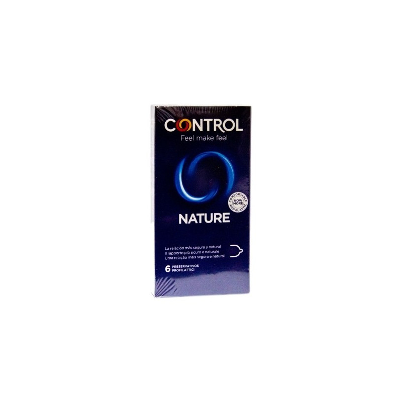 contrôle des préservatifs nature 6uds de control