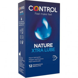 contrôle des condoms xtra lube 12 unités de CONTROL