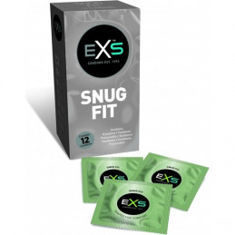exs snug fit - pack de 12 naturels de exs condoms