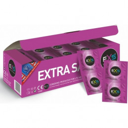 exs extra safe - extra thick -144 pack de exs condoms