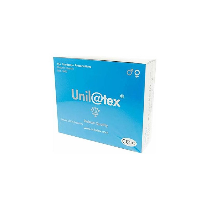préservatifs naturels unilatex 144uds de unilatex