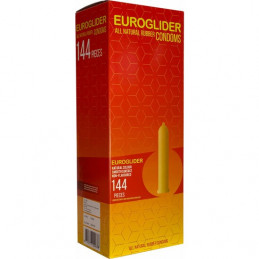 preservativos euroglider - 144 pcs x 7 cajas