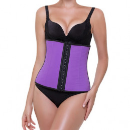 corset violet aspect latex