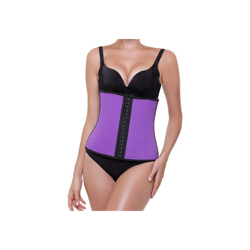 corset violet aspect latex