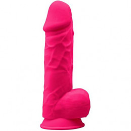 modèle silexd 4 - pénis réaliste 21,8cm - rose de silexd