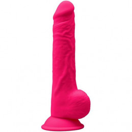 modèle silexd 3 - pénis réaliste 24cm - rose de silexd