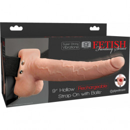fetish fantasy 9 - pénis réaliste avec harnais, 22,9 cm de pipedream-2