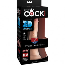 king cock - pénis réaliste triple densité 20x7cm de pipedream-2