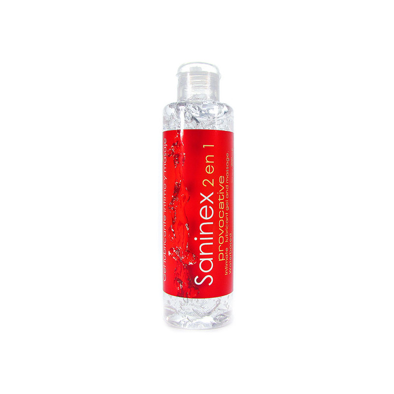 saninex intimate lubricant & massage gel provocative 2 in 1 - 200ml