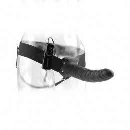 harnais vibrateur creux fetish fantasy 19 cm noir de pipedream-3