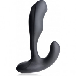 plug vibrant stimulation prostate flexible - noir de xr brands