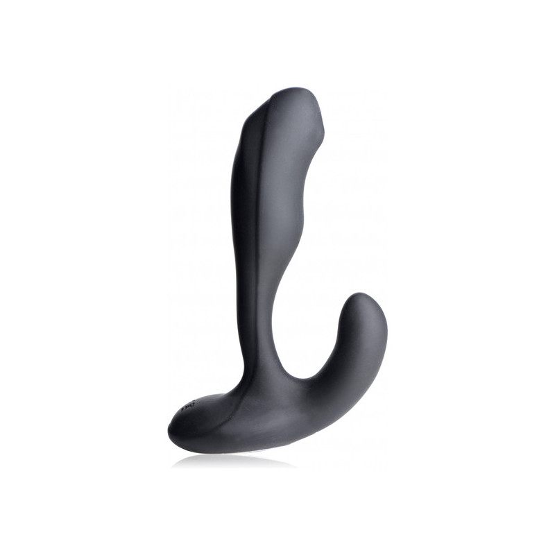 plug vibrant stimulation prostate flexible - noir de xr brands