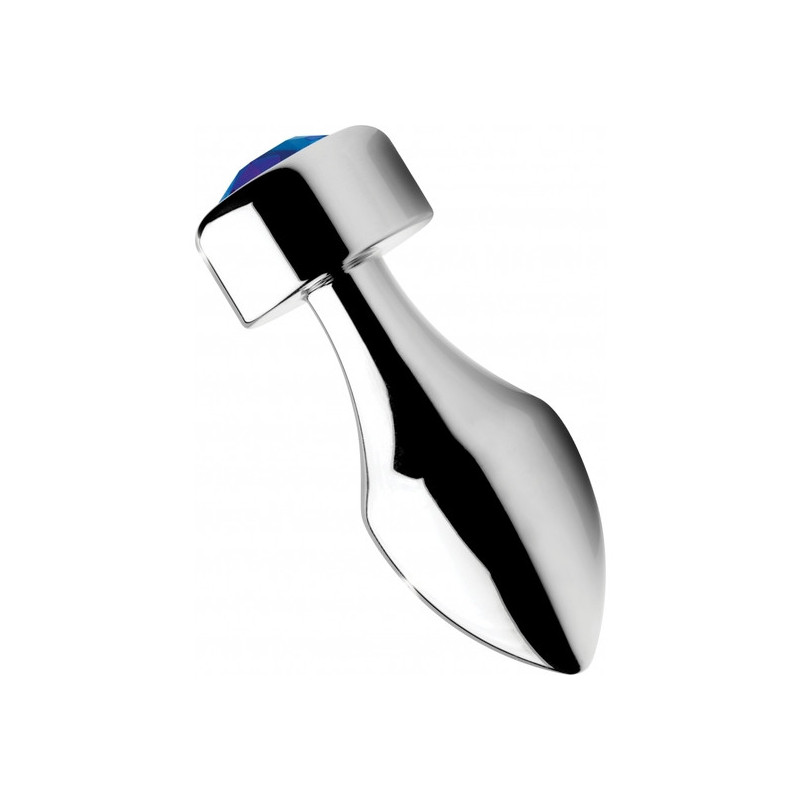 plug en aluminium avec gemme bleue - petit de xr brands