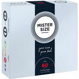 mister taille 60 (pack 36) - extra fin de mister size