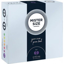 mister size 69 - préservatifs extrafins (pack de 36) de mister size