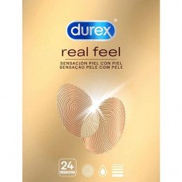 durex real feel 24 unités de DUREX
