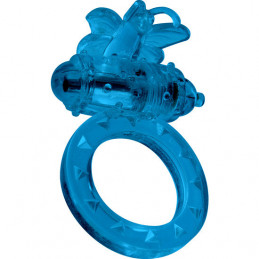 anneau penis avec vibration bleue de toyjoy