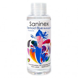 saninex mermaid blue multiorgasmic - huile sexe & massage 100ml de saninex
