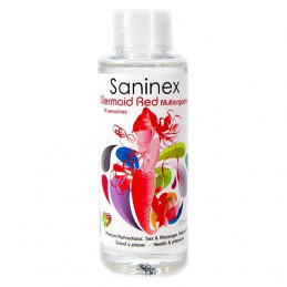 saninex mermaid rouge multiorgasmic - huile sexe & massage 100ml de saninex