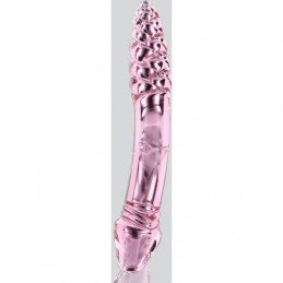 sceptre strass - stimulateur cristal rose