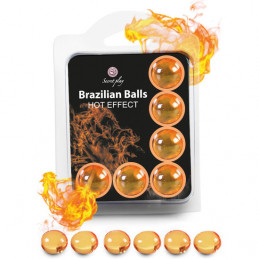 jeu secret set 6 boules brésiliennes effet de chaud