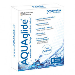 lubrifiant aquaglide 6 doses uniques de joydivision
