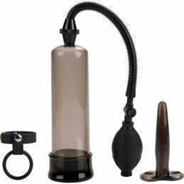 kit pompe à érection, anneau et plug anal de calexotics
