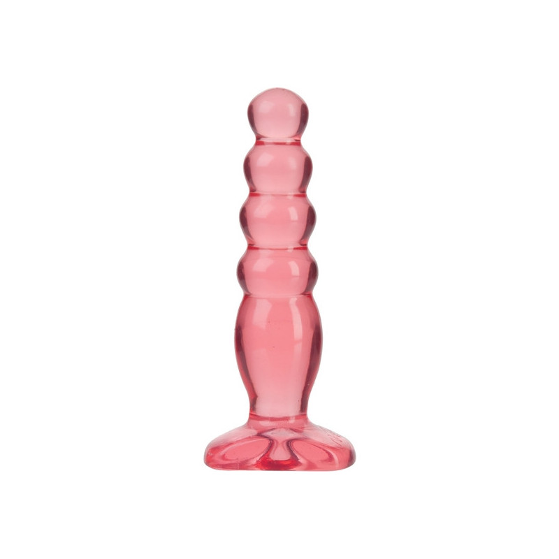 plug anal gelatineux crystal delight rose de doc johnson