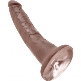 gode realiste 18cm brun - king cock de pipedream-5