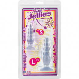 plug anal gelatineux crystal kit clair de doc johnson-2
