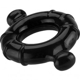 Gummy ring - grand - noir...