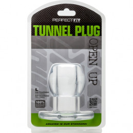 plug tunnel parfait en silicone transparent l de perfect fit-2