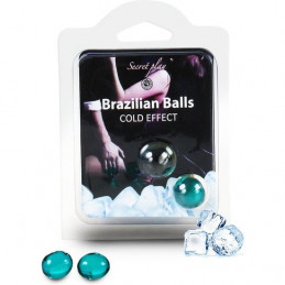 set 2 boules brésiliennes effet froid de secret play