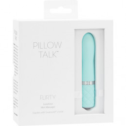 vibromasseur en verre flirty - turquoise de pillow talk-2