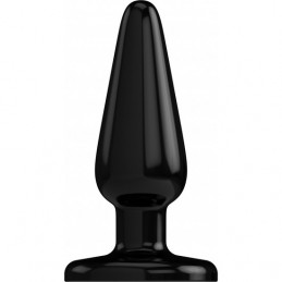 plug anal - basique - 10cm - noir de shots toys