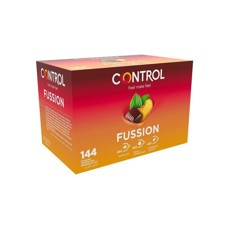 preservatifs fussion boite profesional 144 pcs de control