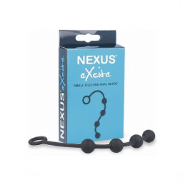 perles anales en silicone excite - noir de nexus-2