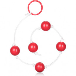 chaine boules anales taille moyenne - rouge de calexotics