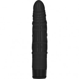 gc pénis vibrant réaliste 19,5cm - noir de shots toys-3