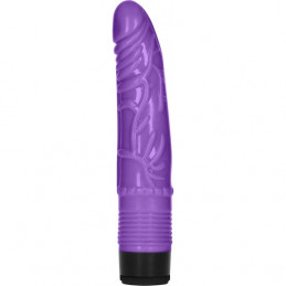 gc pénis vibrant réaliste 19,5cm - violet de shots toys