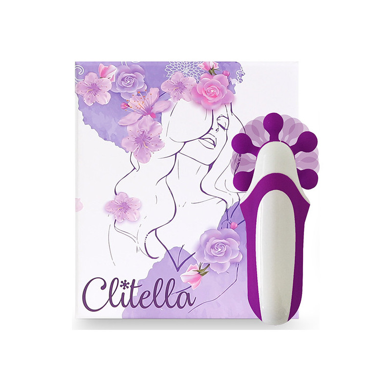 feelztoys - stimulateur de clitoris oral clitella - violet de feelztoys