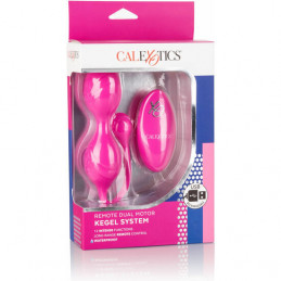 boules de kegel avec vibration - rose de calexotics-2